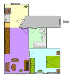 Grundriss der Immobilie