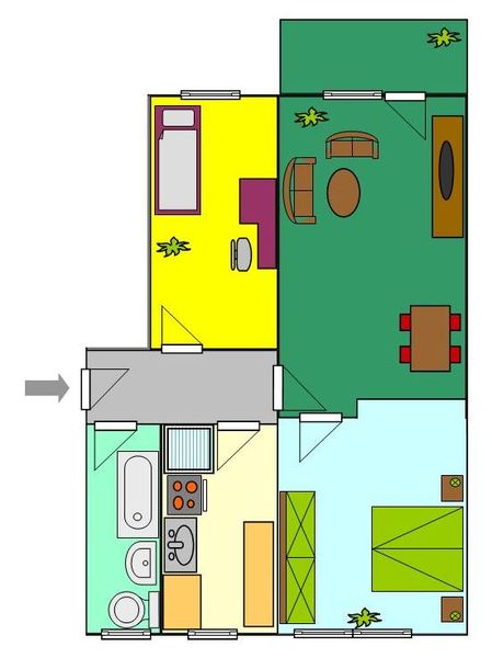 Grundriss der Immobilie