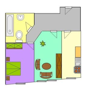 Grundriss der Immobilie
