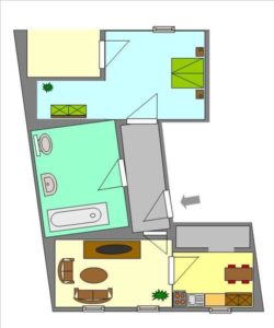 Grundriss der Immobilie