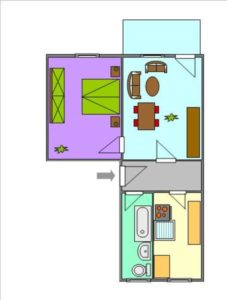 Grundriss der Immobilie