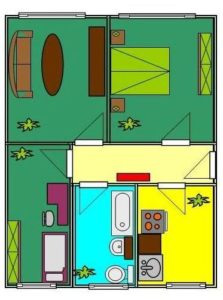Grundriss der Immobilie