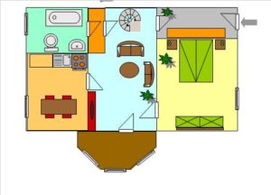 Grundriss der Immobilie