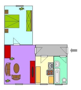 Grundriss der Immobilie