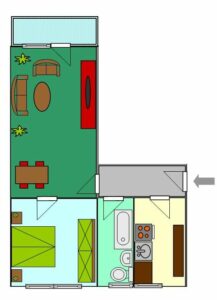 Grundriss der Immobilie