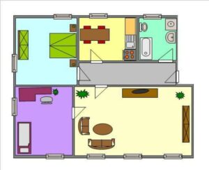Grundriss der Immobilie