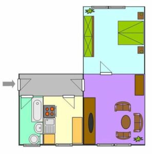 Grundriss der Immobilie