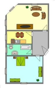 Grundriss der Immobilie