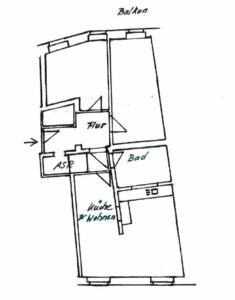 Grundriss der Immobilie