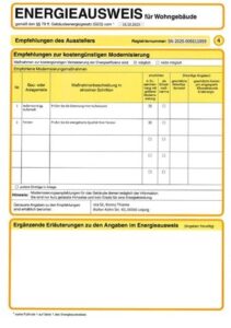 Energieausweis