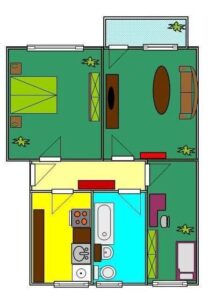 Grundriss der Immobilie