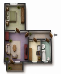Grundriss der Immobilie
