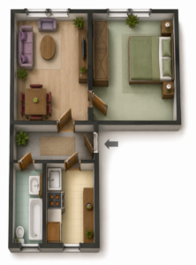 Grundriss der Immobilie